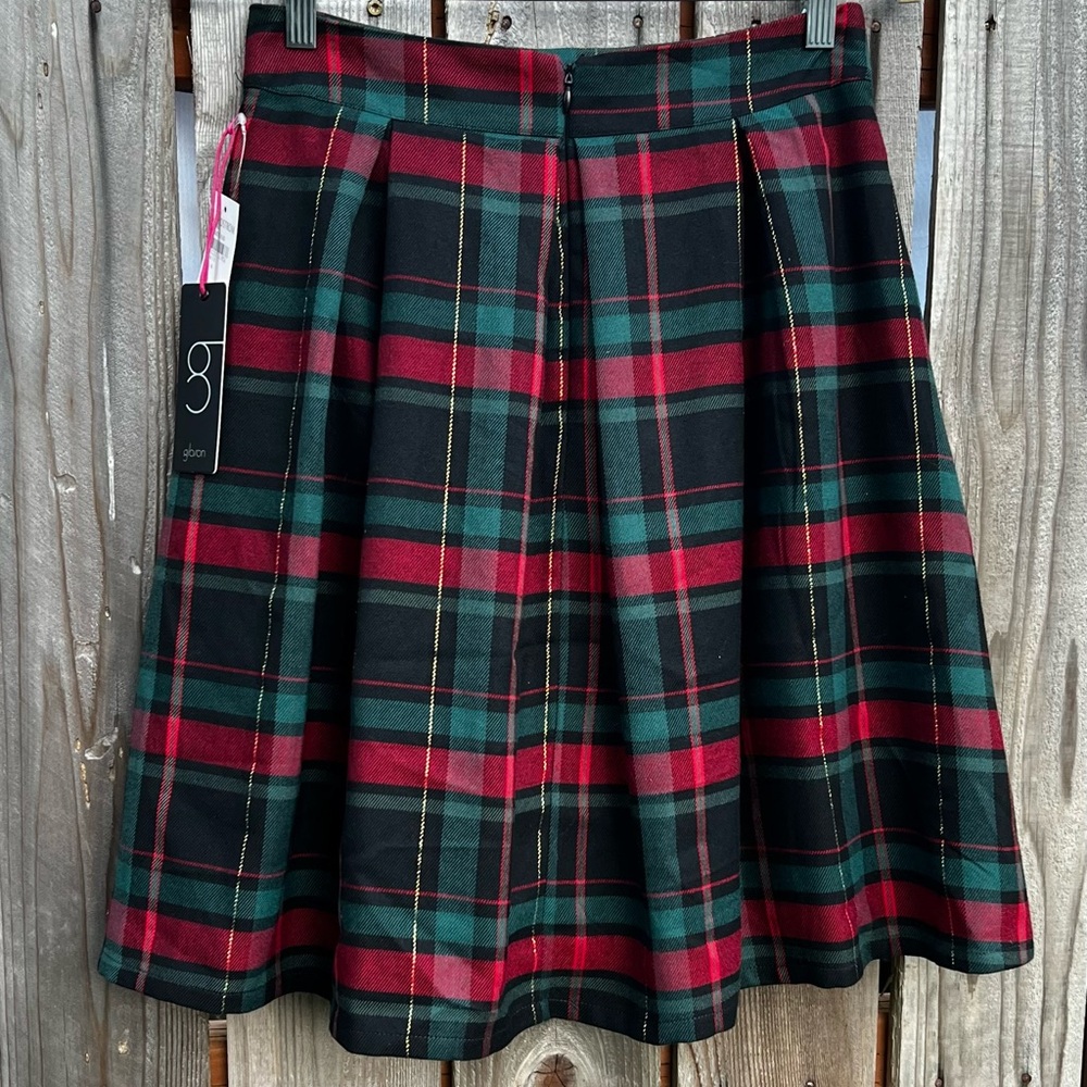 Gibson x Hi Sugarplum Etoile Box Pleat Party Skirt